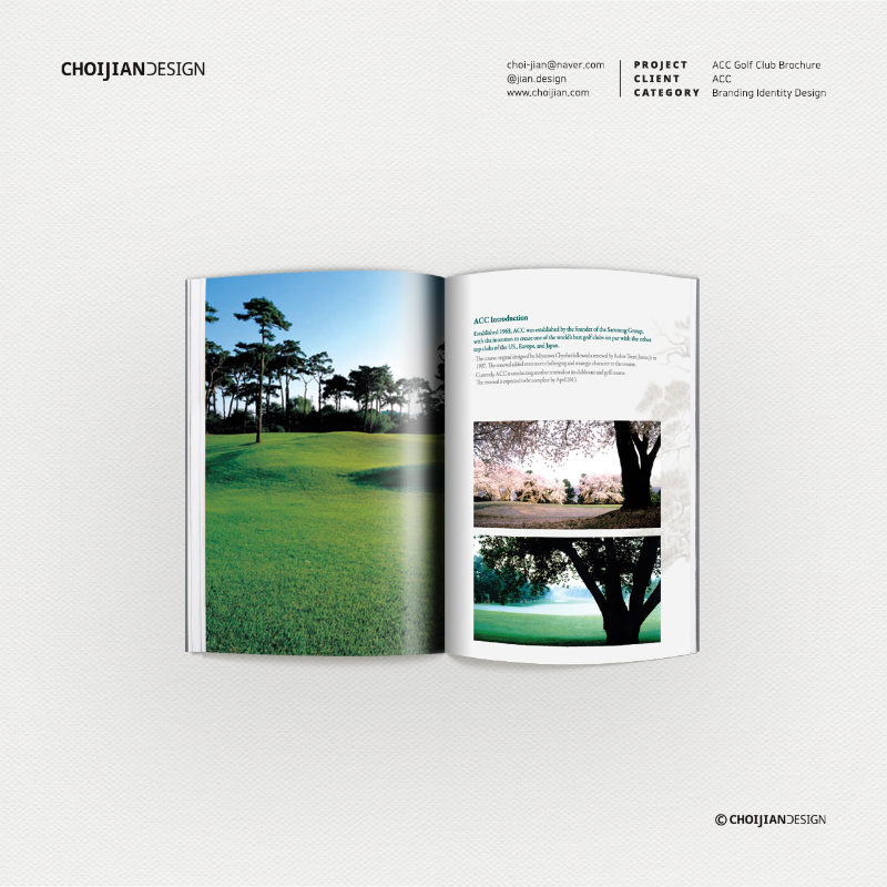 ACC Golf Club Brochure