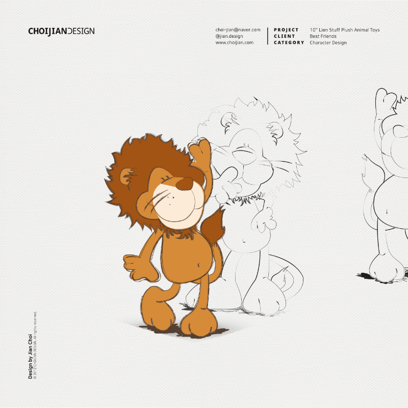 10&#039;&#039; Lion Stuff Plush Animal Toys